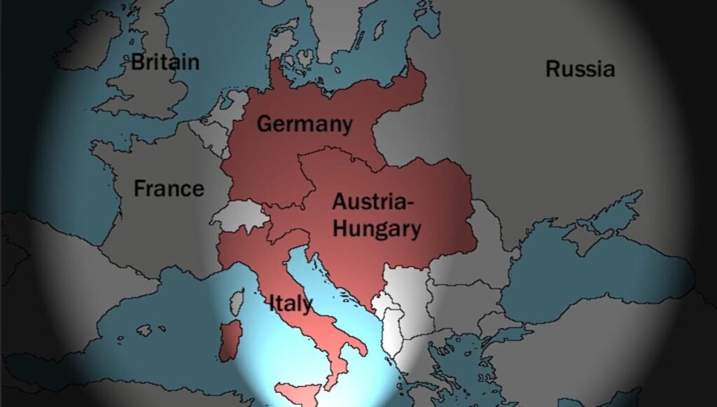 italy austria-hungary germany france britain russia map